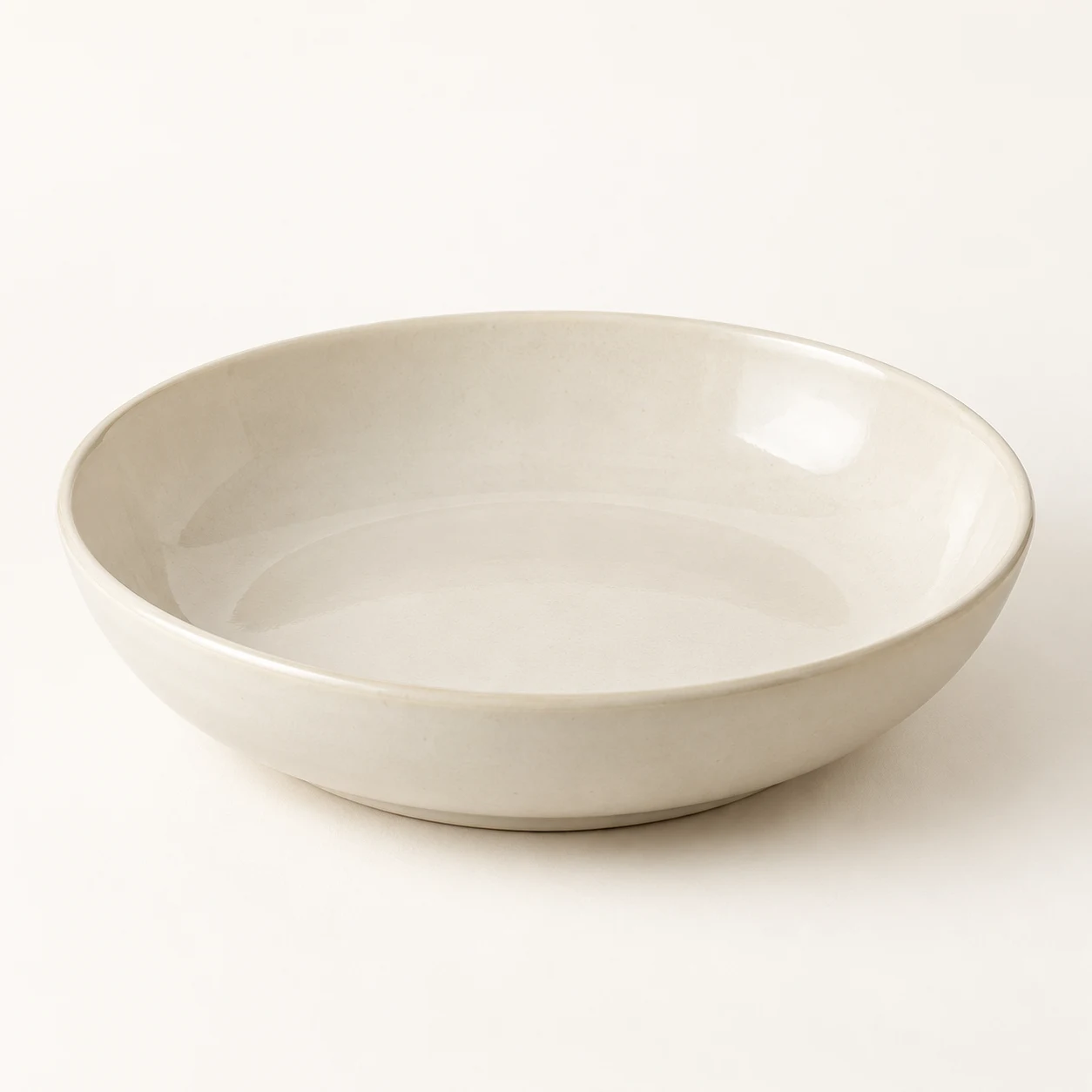 Wide pasta bowl